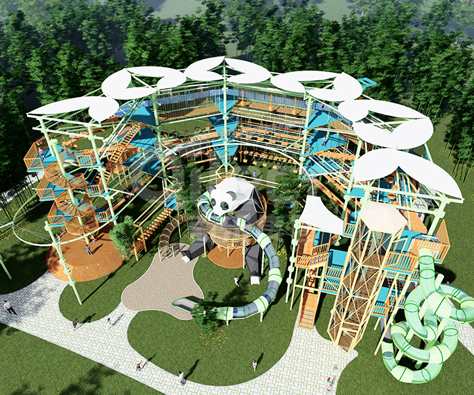 “熊貓塔”拓展樂園